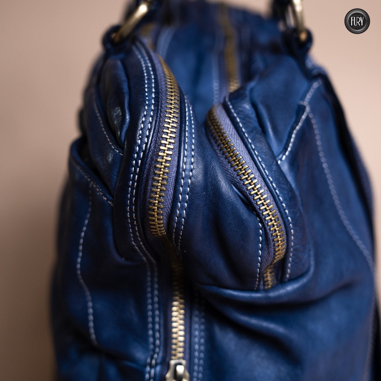 Zaino Daily unisex in pelle - Fury